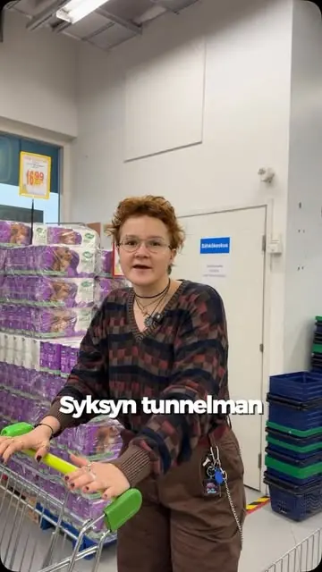 Syksyn tunnelmaa Minihinnan käytävällä